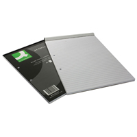 Q-Connect Refill Pad A4 Ruled Feint Punched 2-Hole Head Bound 80 Leaf Q-Connect Refill Pad A4 Ruled Feint Punched 2-Hole Head Bound 80 Leaf